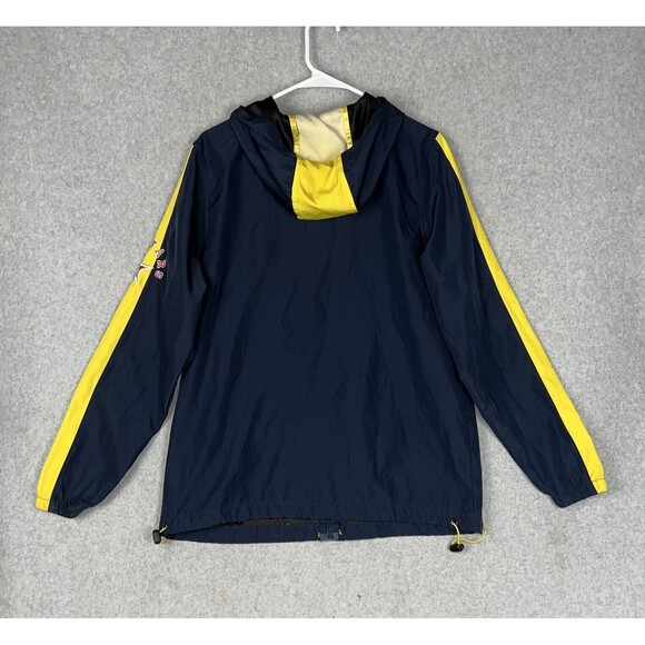 Krisp NYC All StarsMens Small Colorblock Heavy Sweatshirt  Hoodie w/Patches - Picture 4 of 8